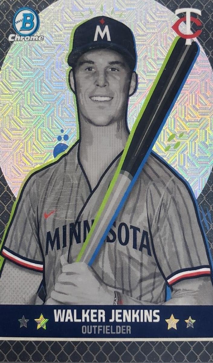2025 Bowman Chrome Ascensions Walker Jenkins #BA-8 card