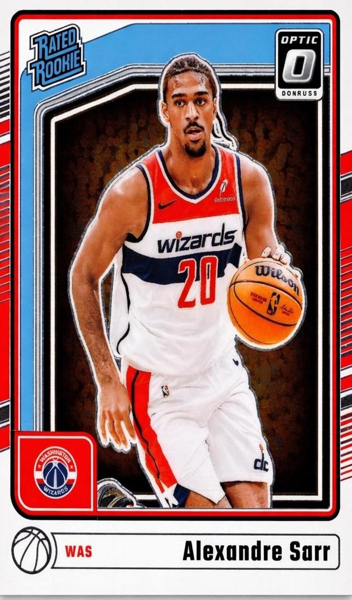 Alexandre Sarr 2024-25 Donruss Optic Basketball card