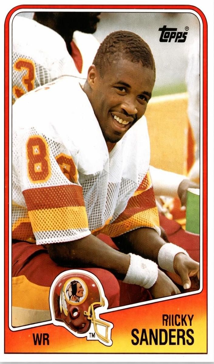 Ricky Sanders 1988 Topps Football