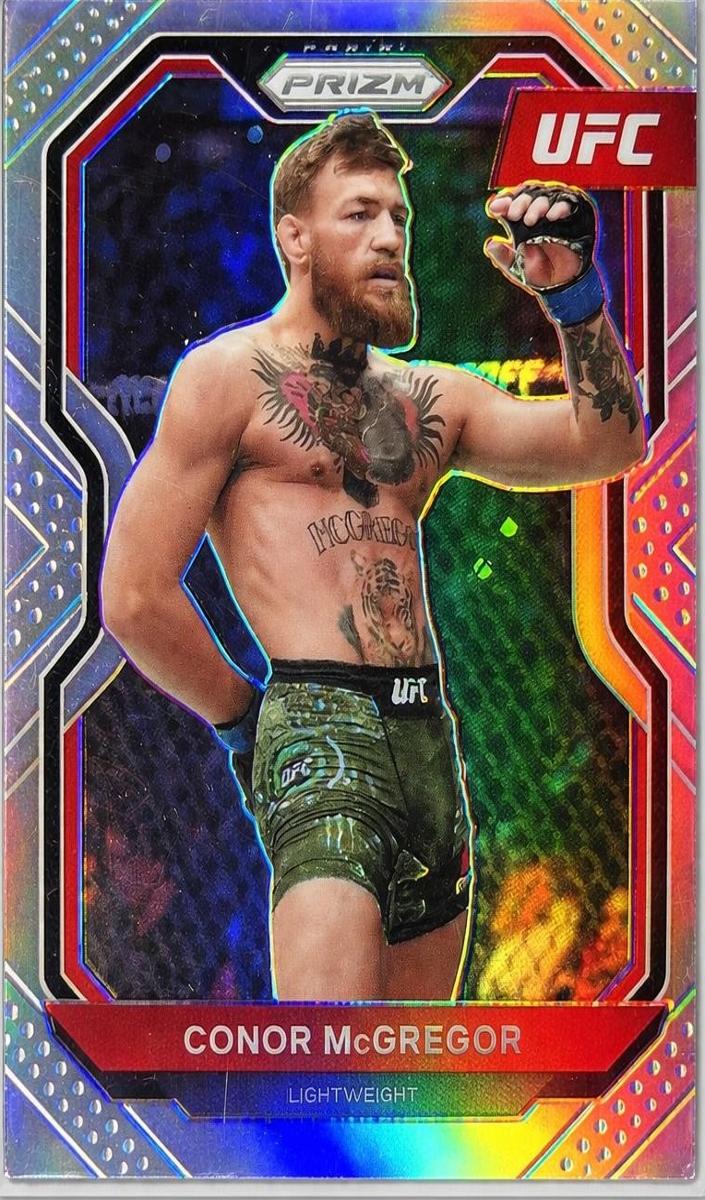 2021 Conor McGregor [Prizms Silver] #30
