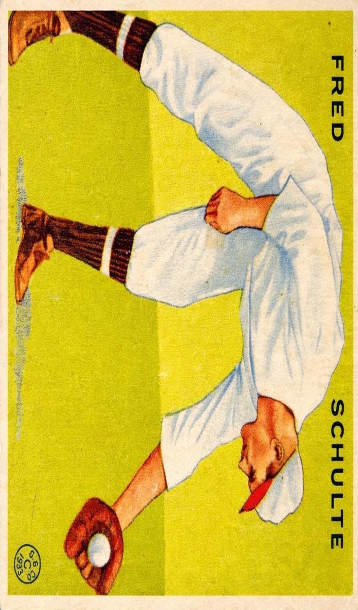1933 Fred Schulte #112