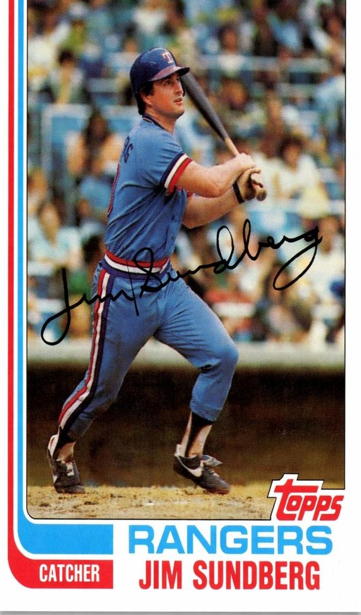 1982 Topps Jim Sundberg #335 card