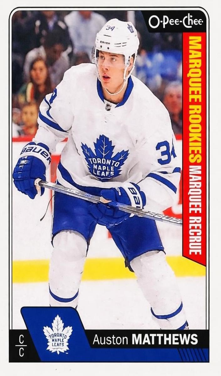 2016 O-Pee-Chee Update Auston Matthews #694 card
