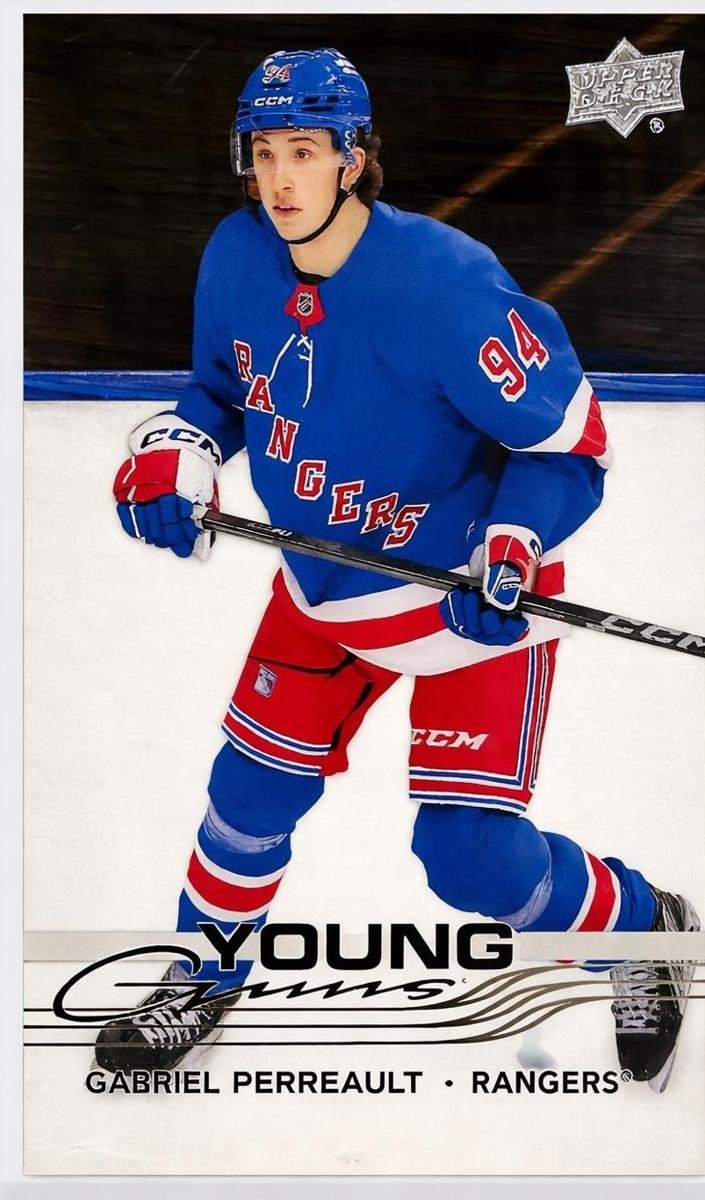 2025 Upper Deck Gabe Perreault [Clear Cut] #202 card