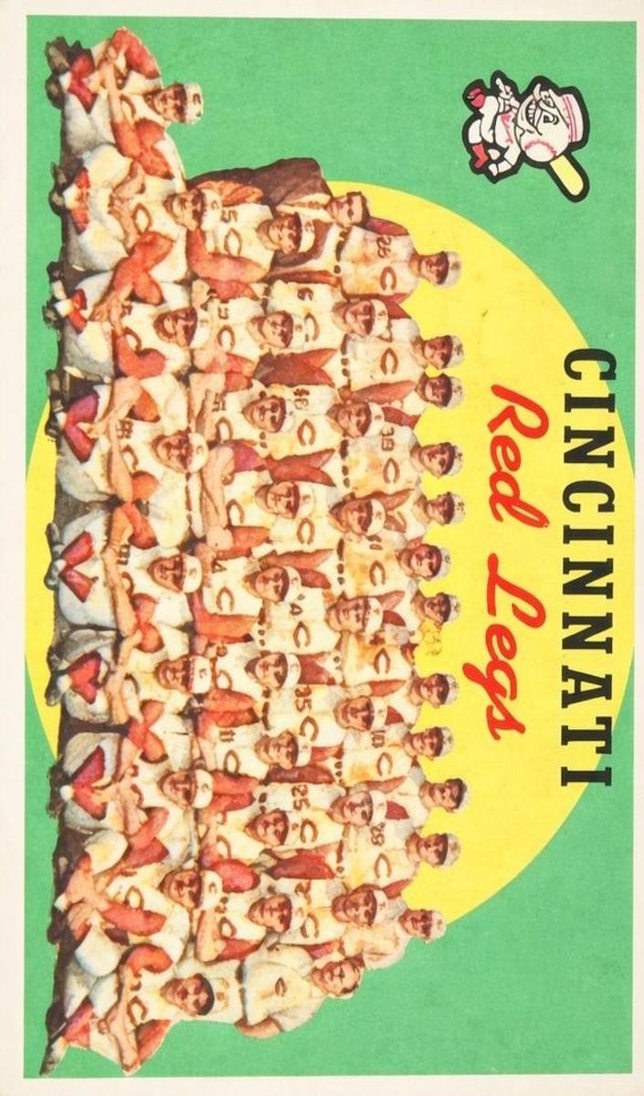 1959 Cincinnati Red Legs #111