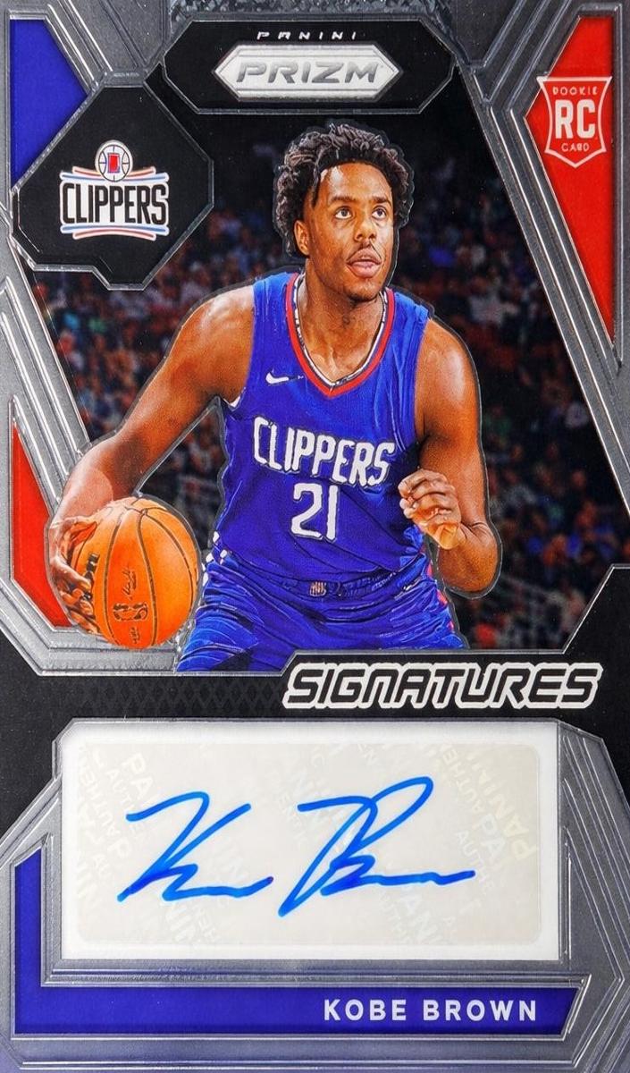 2023 Panini Prizm Kobe Brown #RSI-BRN card