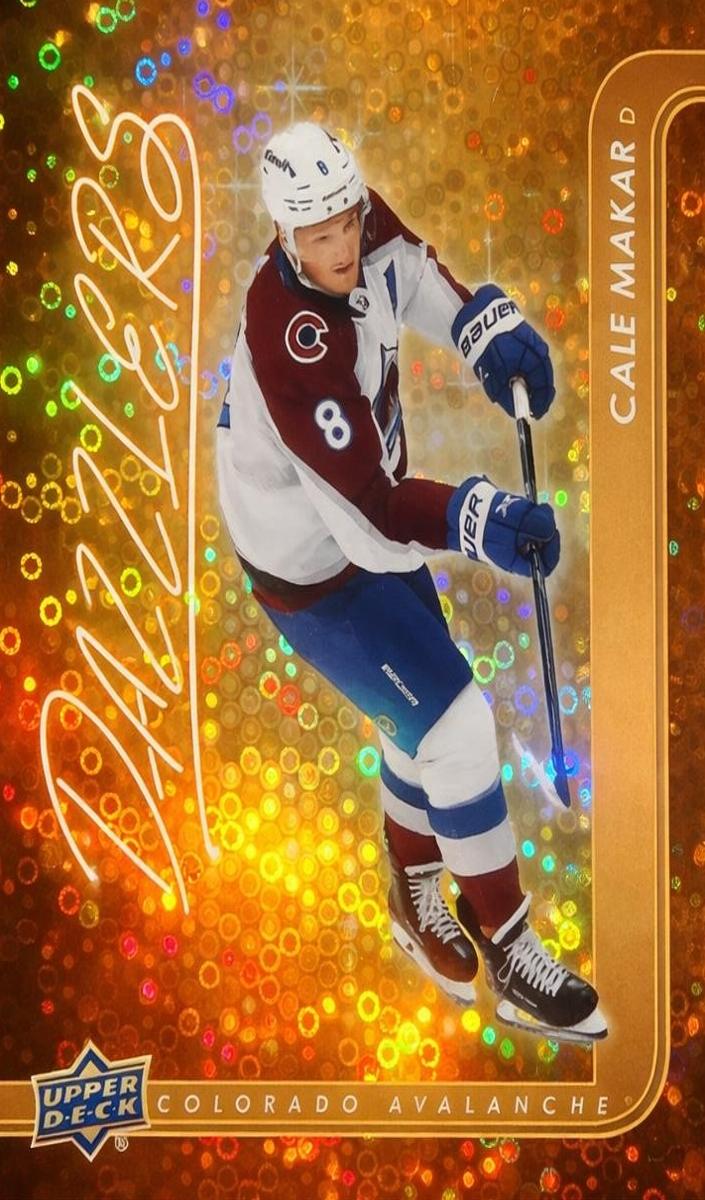 2025 Upper Deck Cale Makar [Orange] #DZ-31 card