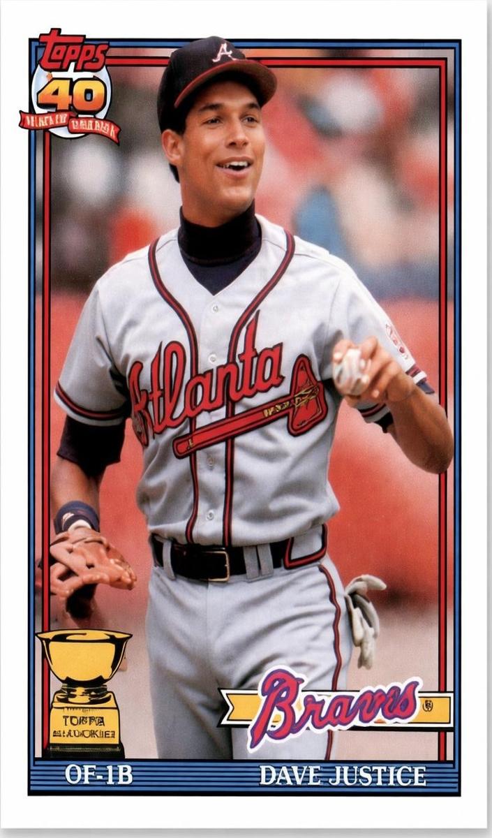 1991 David Justice #329