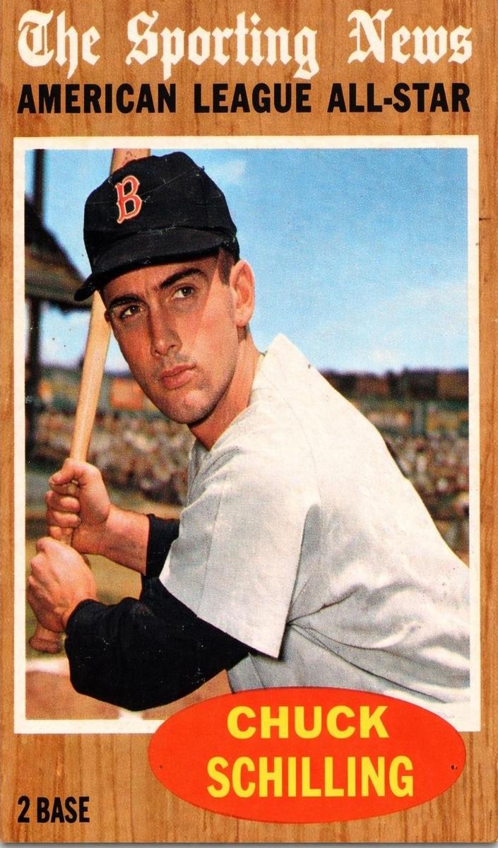 1962 Topps Chuck Schilling [All-Star] #467 card