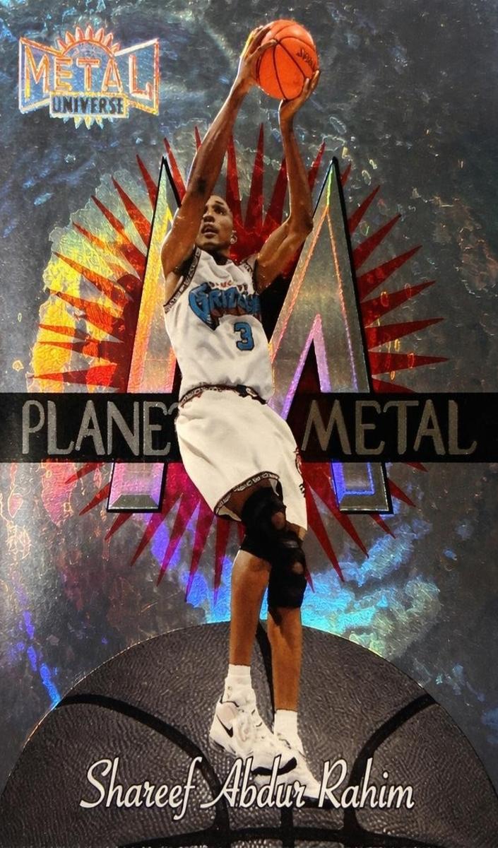 1997 Metal Universe Shareef Abdur-Rahim #9PM card