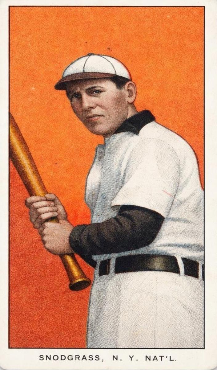1909 Fred Snodgrass [Batting]
