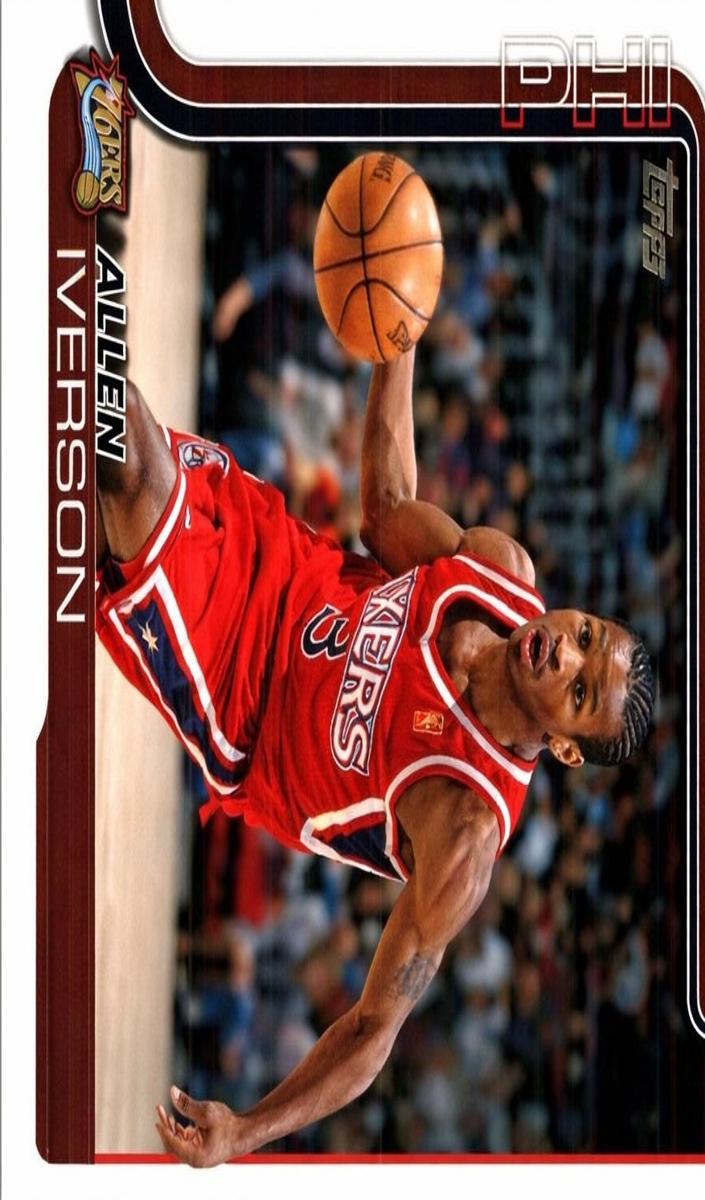 Allen Iverson 2025 Topps Basketball card