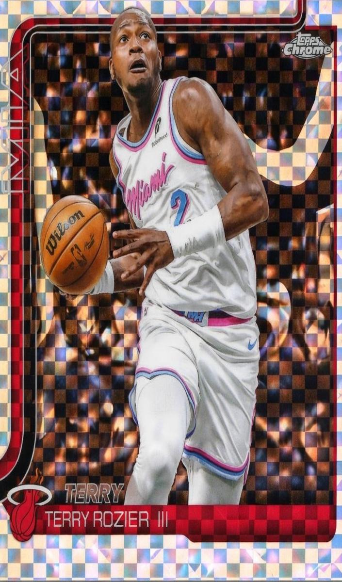 Terry Rozier III 2025-26 Topps Chrome Basketball card