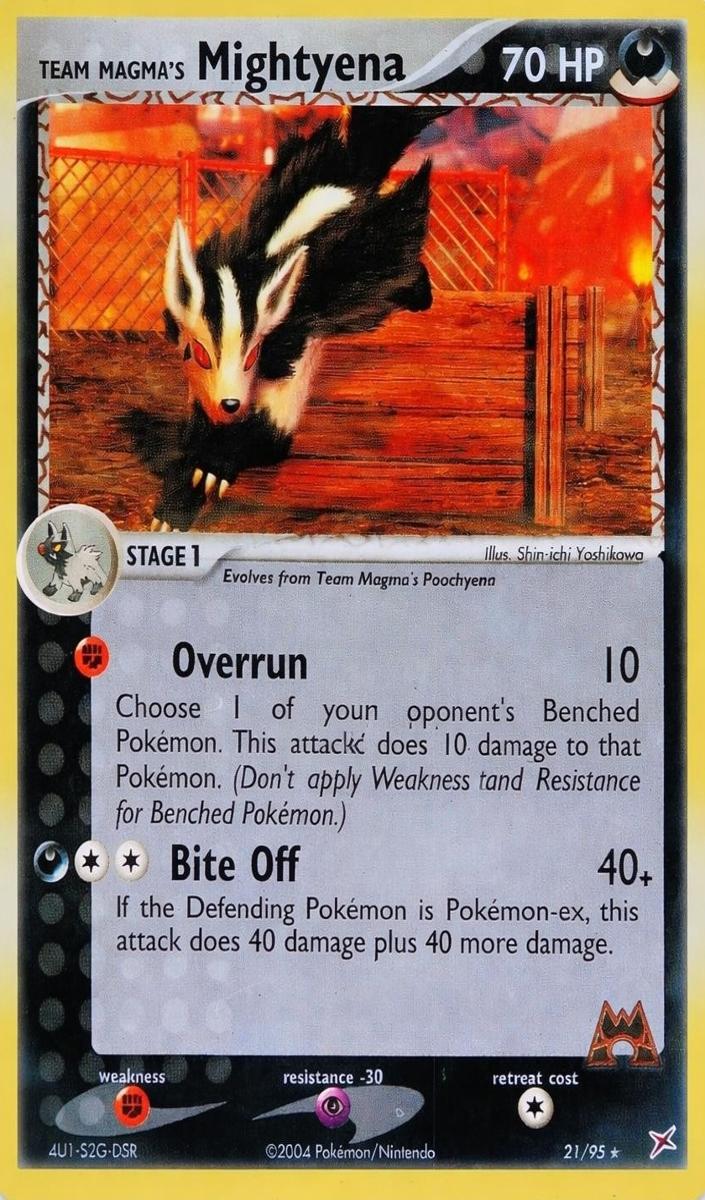 2004 Mightyena [Reverse Foil] #21