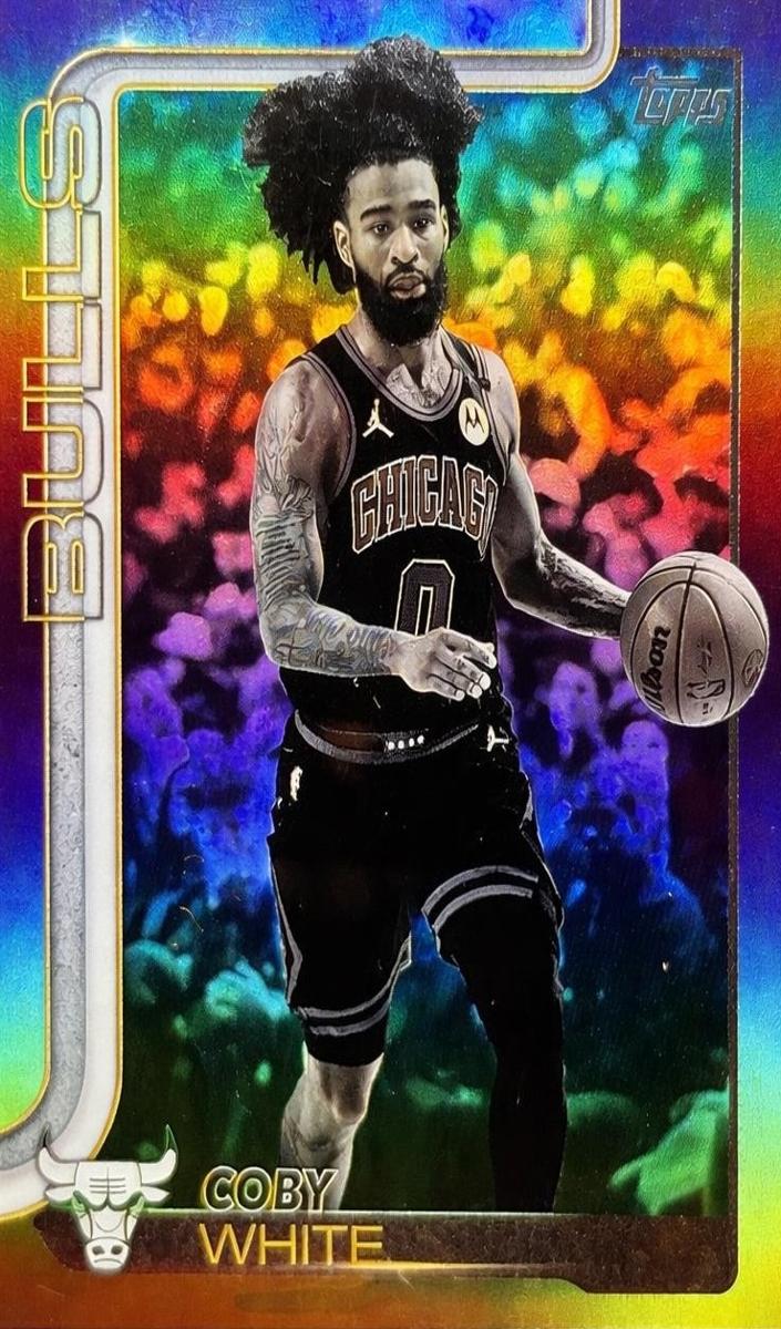 Coby White 2025 Topps Basketball card