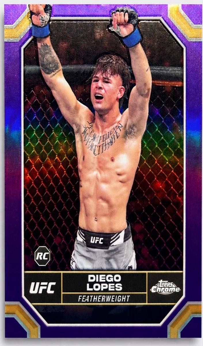 2024 Diego Lopes [Purple Refractor] #26