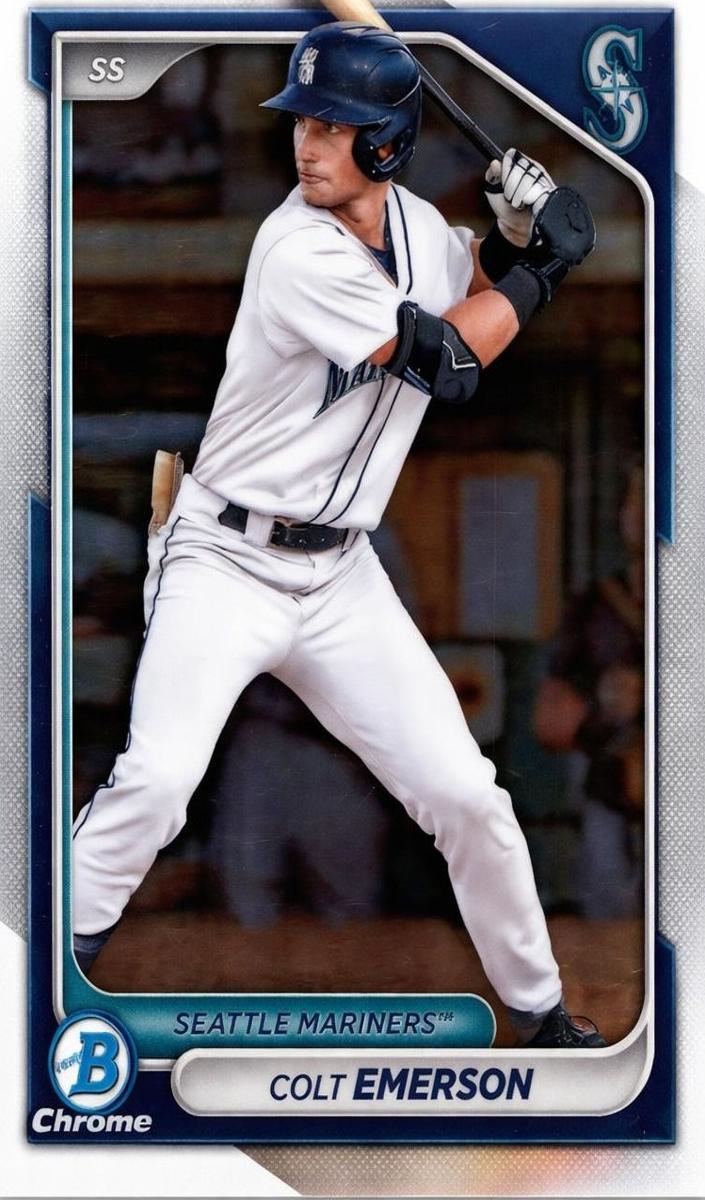 Colt Emerson 2024 Bowman Draft Chrome card