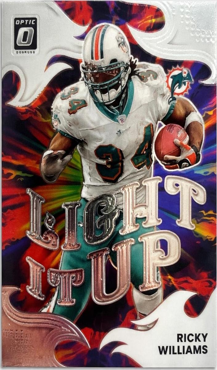 Ricky Williams 2025 Donruss Optic Light It Up Football