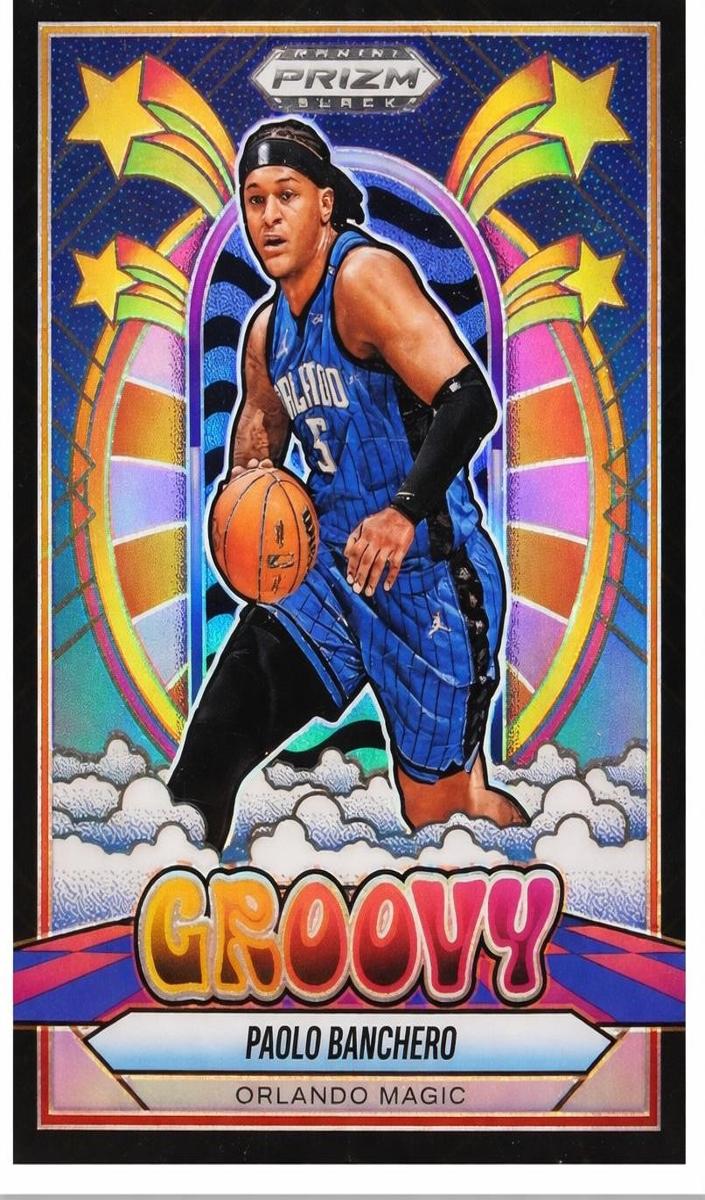 2024 Panini Prizm Black Color Blast Paolo Banchero #10 card