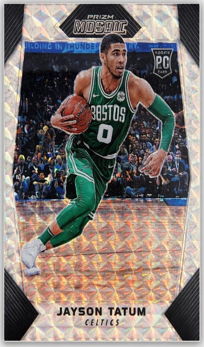 2017 Panini Prizm Mosaic Jayson Tatum #20 card