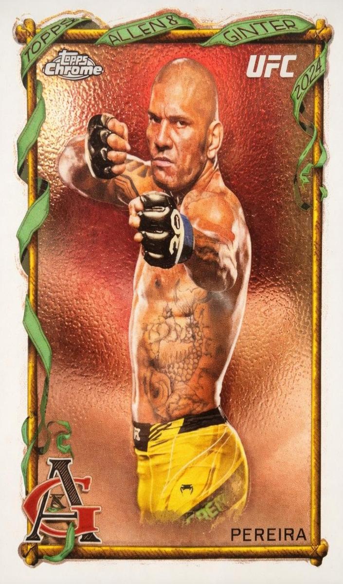 Alex Pereira - 2024 Topps Chrome UFC