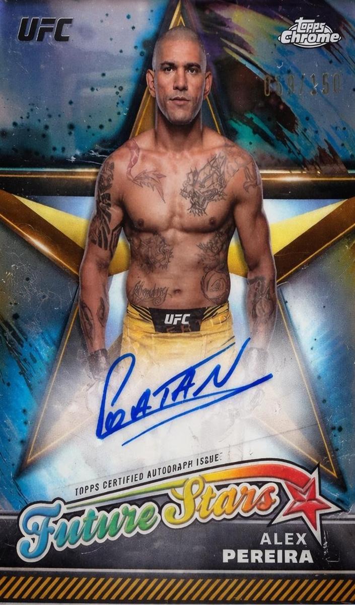Alex Pereira - 2024 Topps Chrome UFC