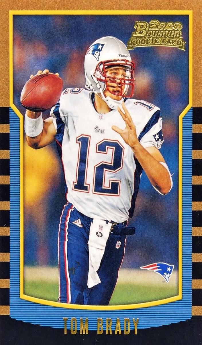 2000 Bowman #236 Tom Brady front