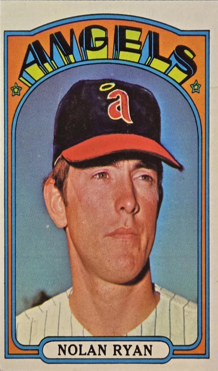 1972 Topps #595 Nolan Ryan front