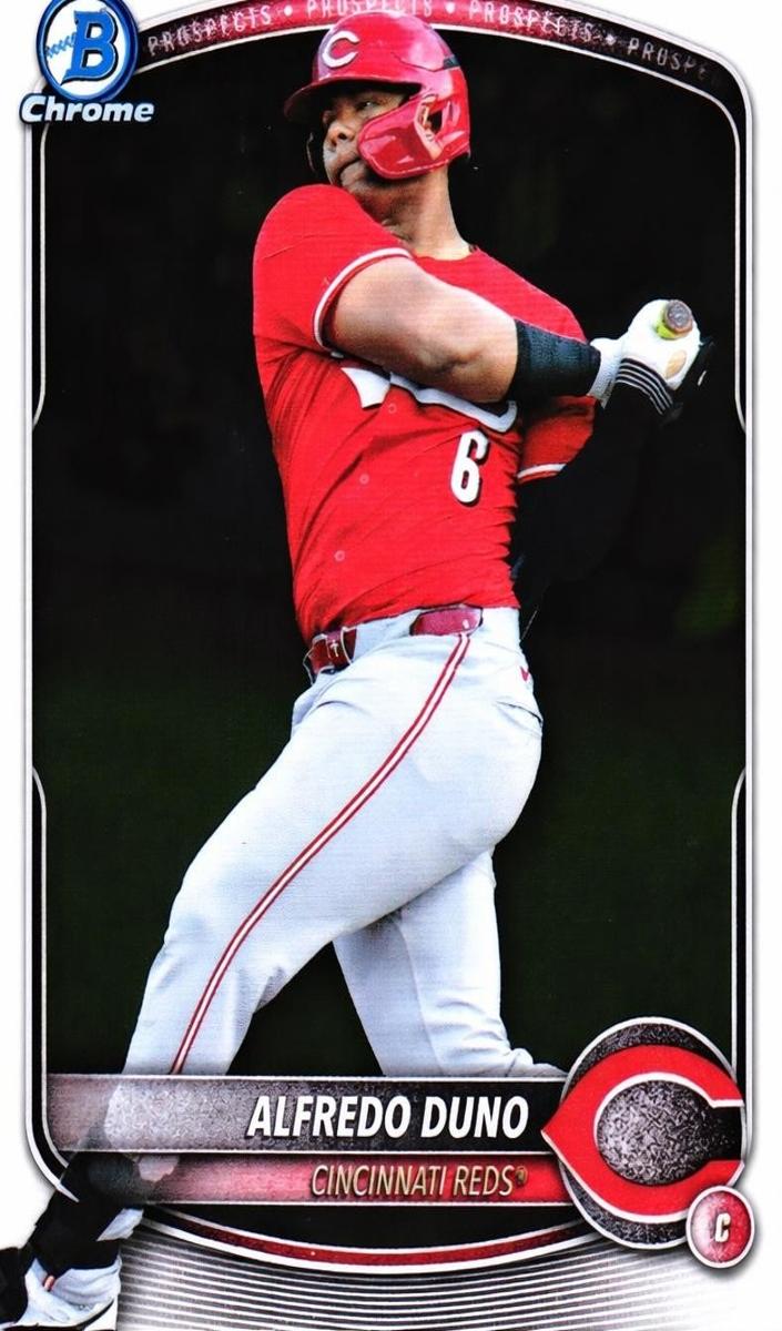 Alfredo Duno 2025 Bowman Draft Chrome card