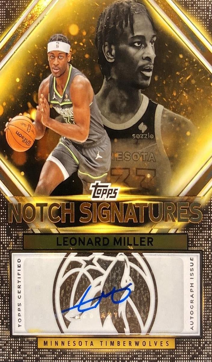 Leonard Miller 2025 Topps Basketball card