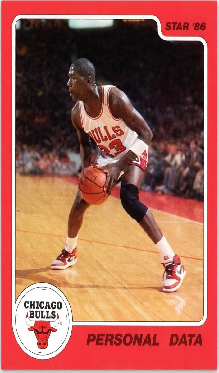 1986 Michael Jordan [Personal Data] #9