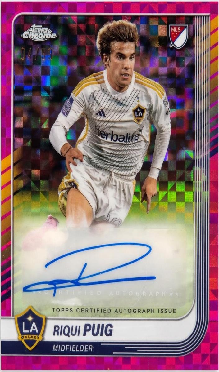 2025 Riqui Puig [Pink X-Fractor] #CA-RP