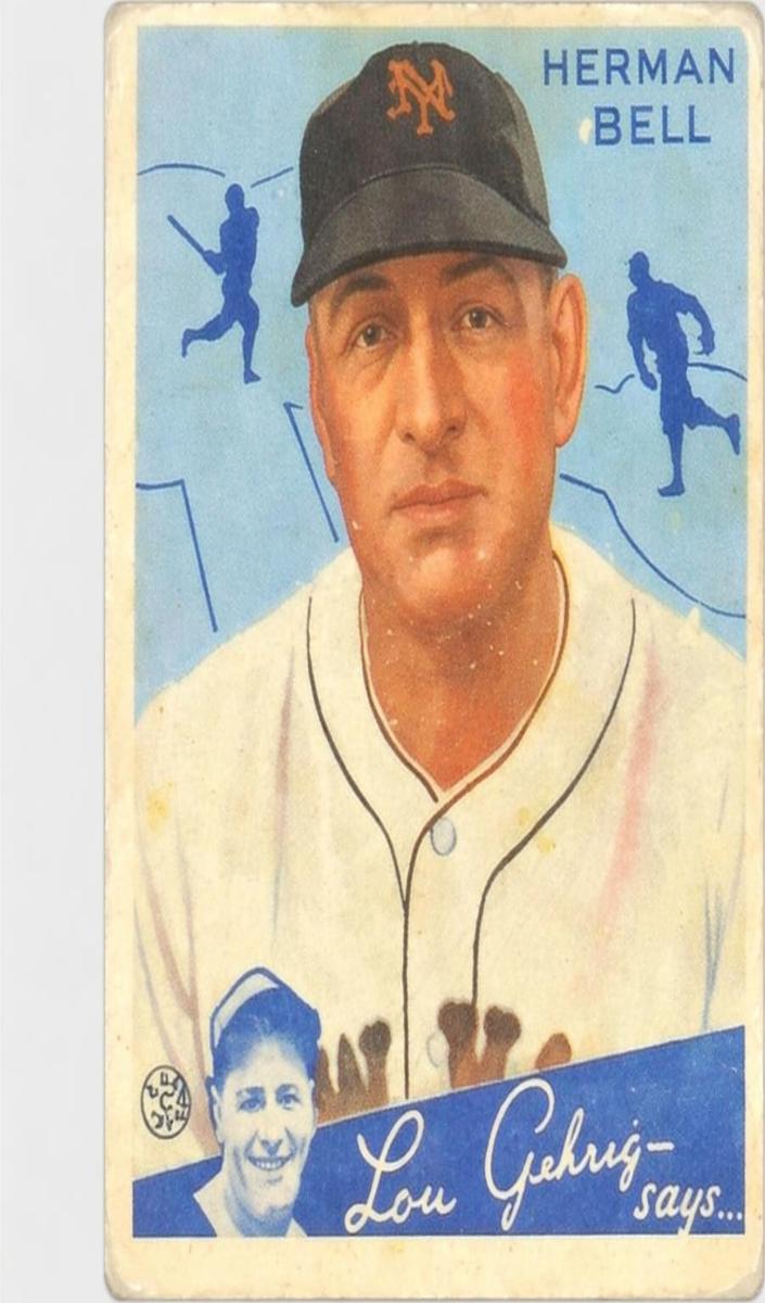 1934 Herman Bell #52