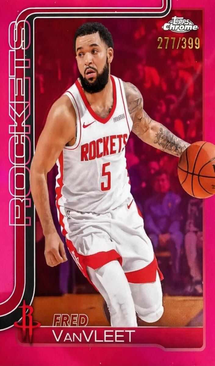 Fred VanVleet 2025-26 Topps Chrome Basketball card