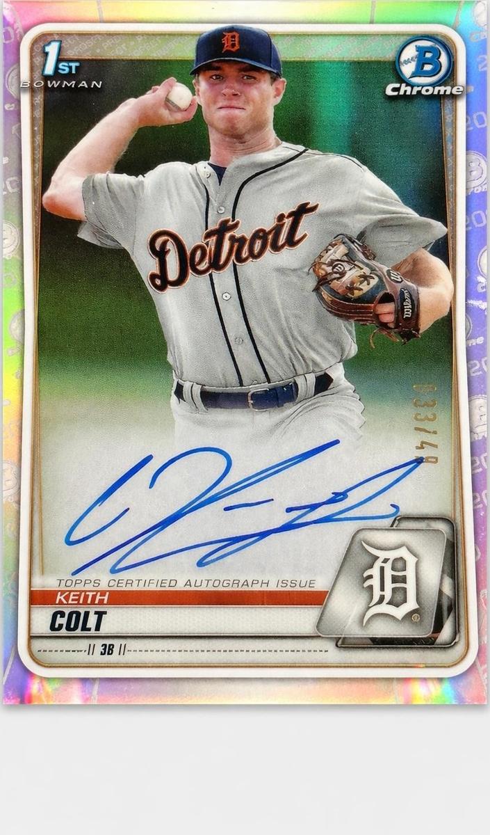 2020 Keith Colt [Refractor] #CDA-KC