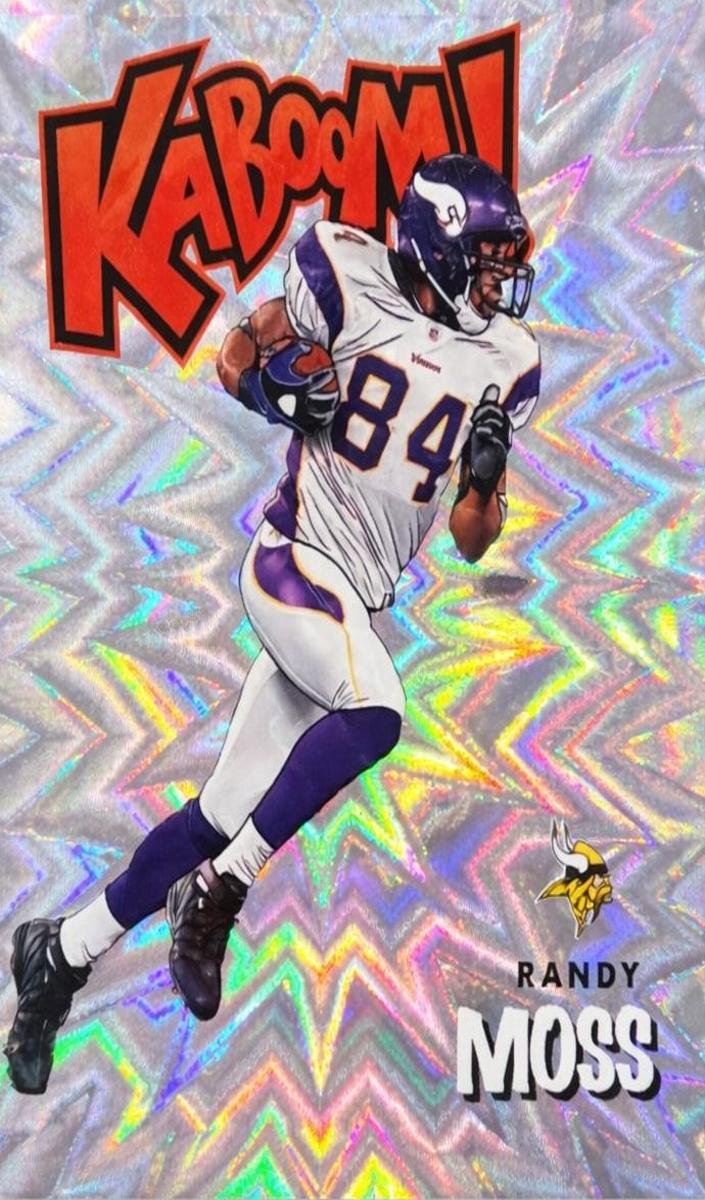 2021 Panini Absolute KABOOM! #K12 Randy Moss front