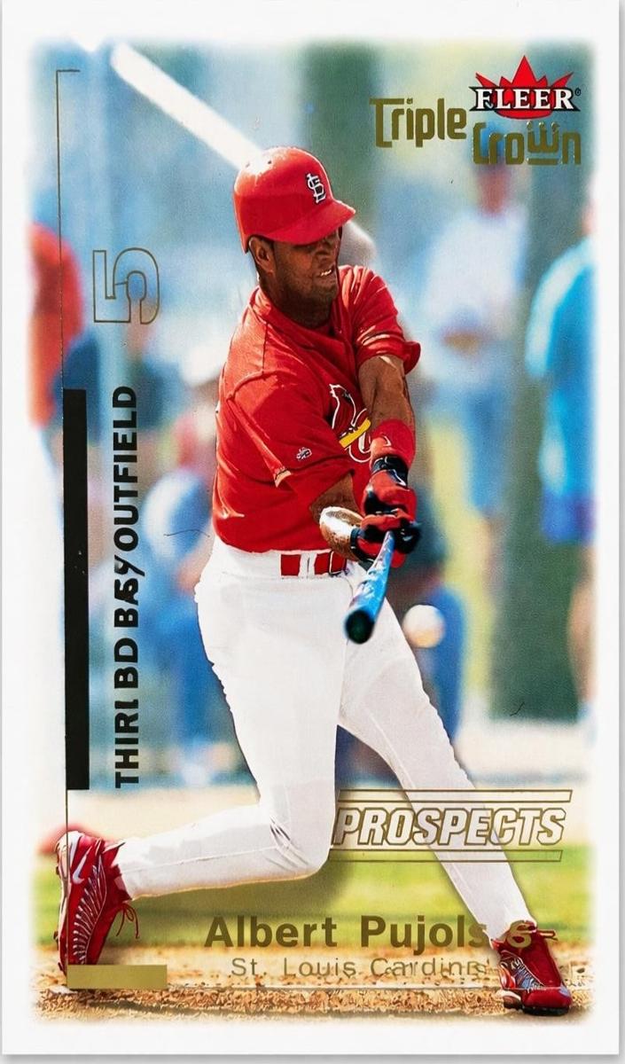 2001 Albert Pujols #309