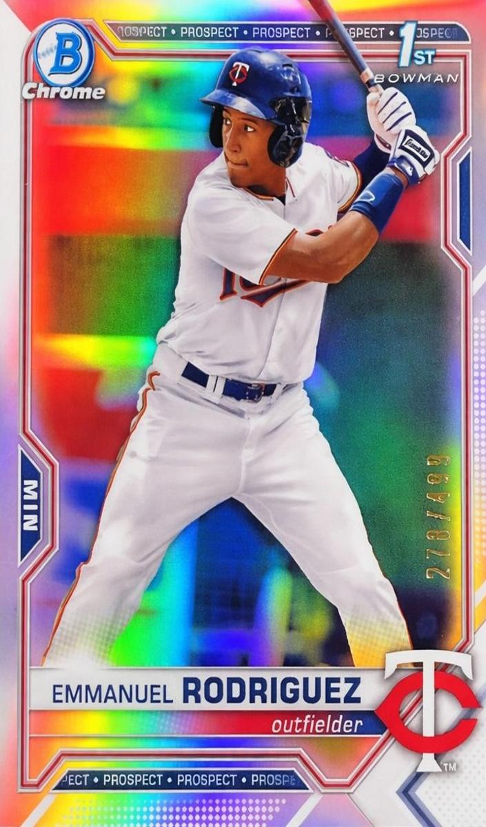 2021 Emmanuel Rodriguez [Refractor] #CPA-ERO
