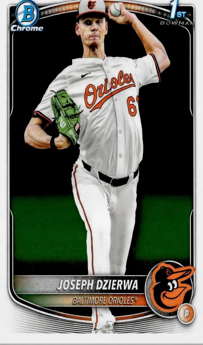 Joseph Dzierwa 2025 Bowman Draft Chrome card