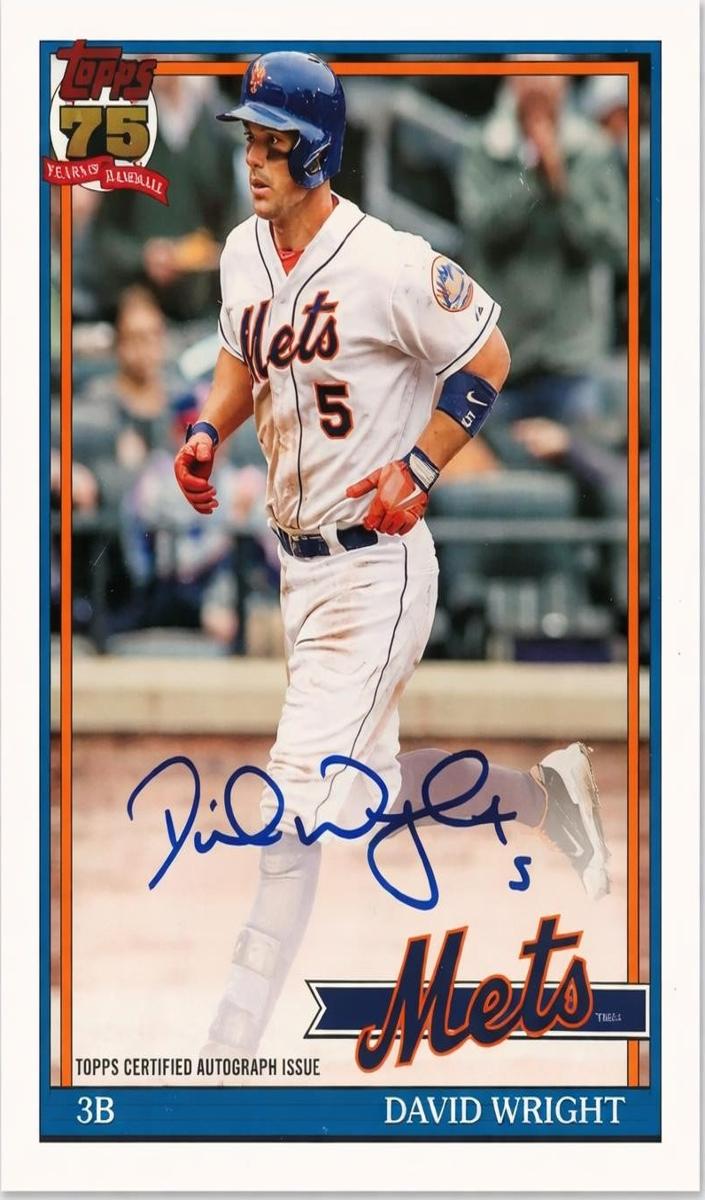 2026 Topps David Wright #91A-DW card