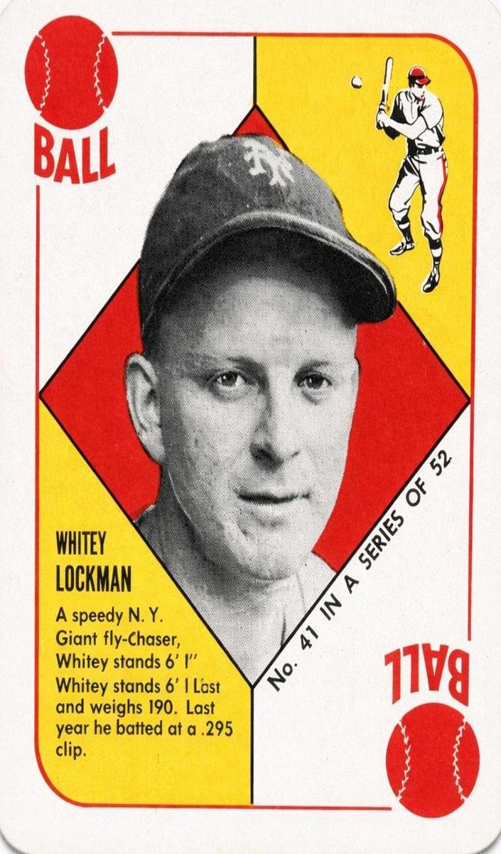 1951 Whitey Lockman #41