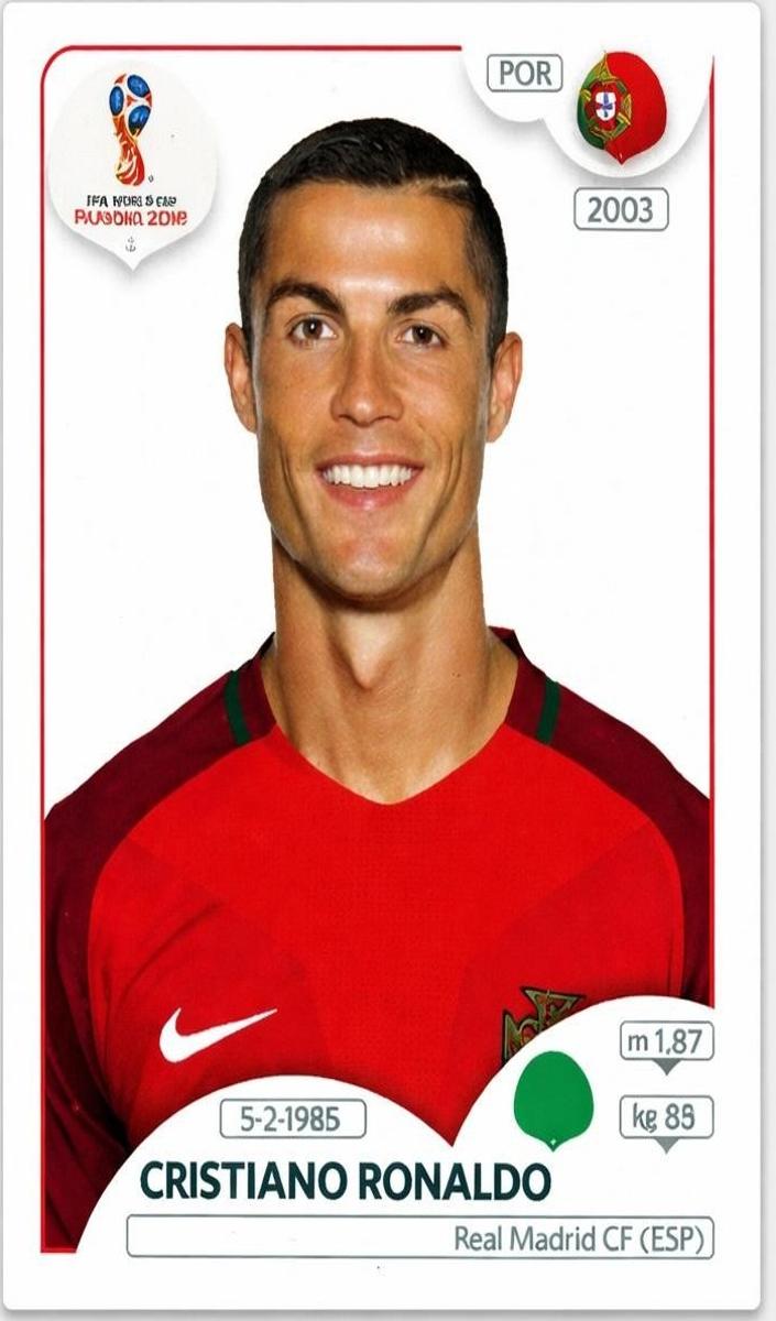 2018 Cristiano Ronaldo [Black Back] #130