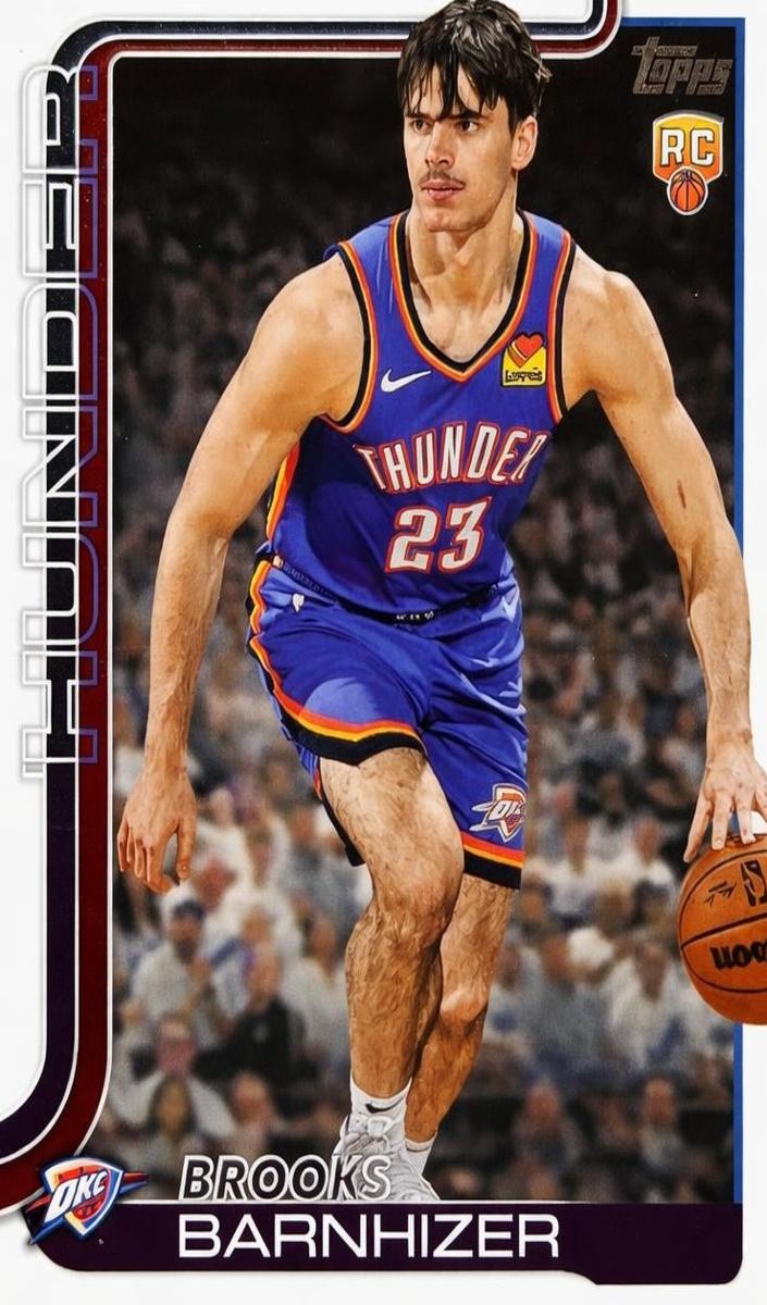 Brooks Barnhizer 2025 Topps Basketball card