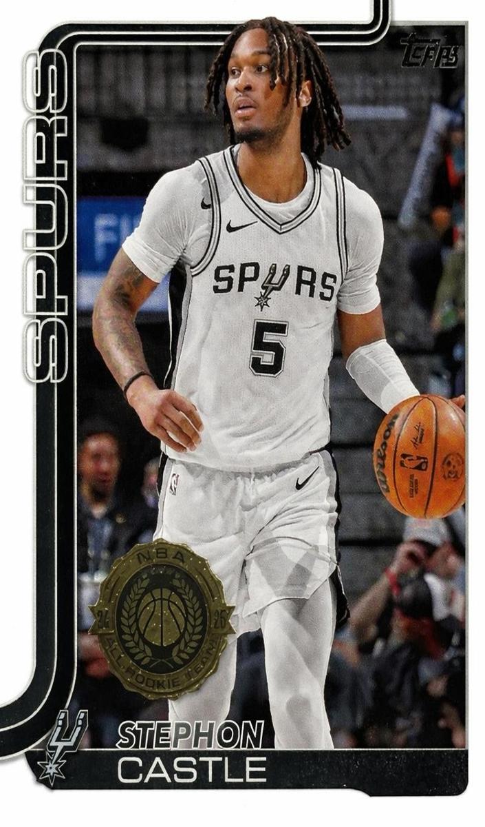 Stephon Castle 2025 Topps Basketball card