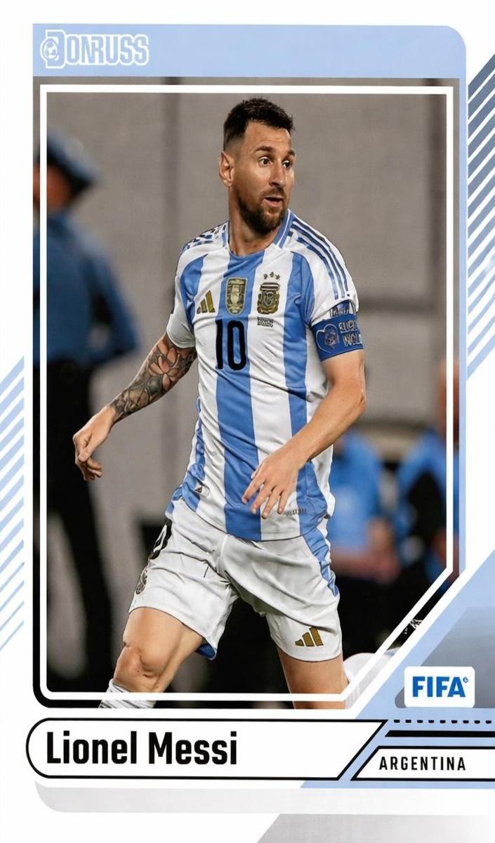 Lionel Messi 2024 Donruss Soccer card