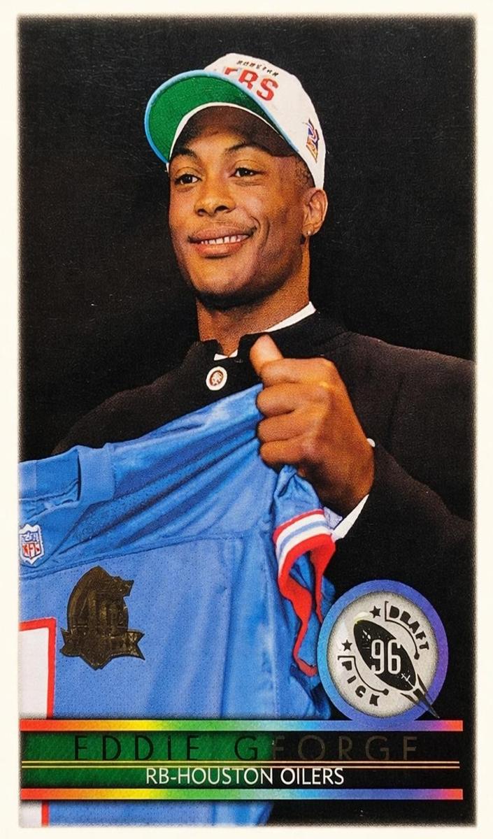 Eddie George 1996 Topps Chrome Football
