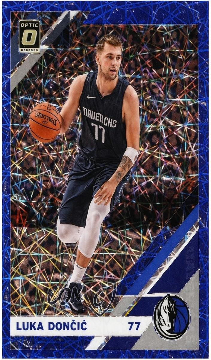 2019 Luka Doncic [Blue Velocity] #16