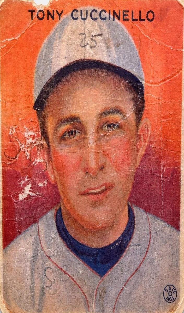 1933 Tony Cuccinello #99
