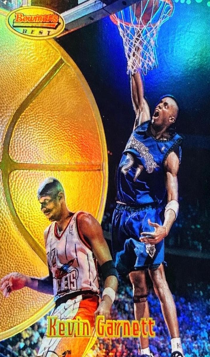 1997 Kevin Garnett [Refractor] #90