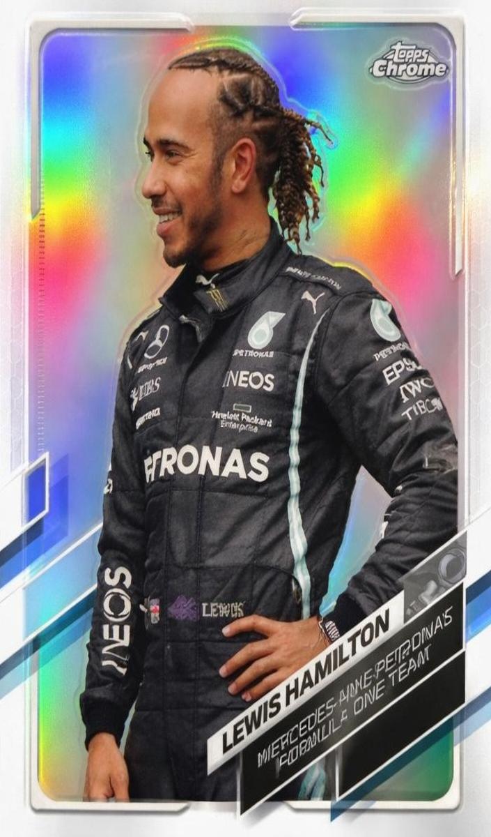 2021 Lewis Hamilton [B&W RayWave] #1